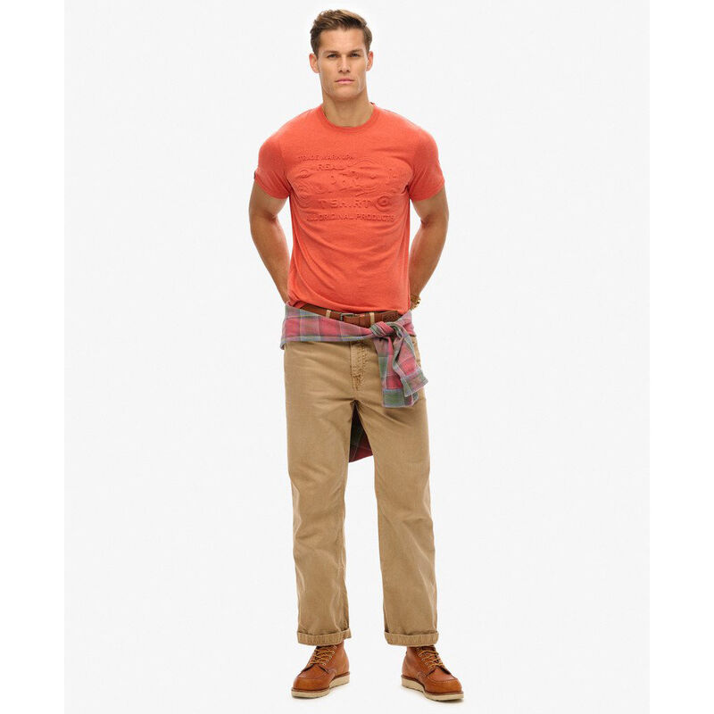Superdry Workwear Embossed Relaxed Tee image number 3